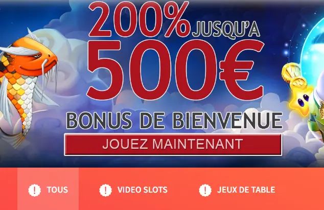 Cardinal Casino France bonus